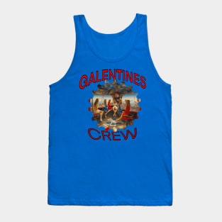 Galentines crew in the sky Tank Top